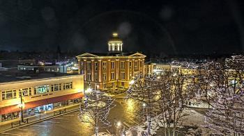 Weather camera view of City of Woodstock.