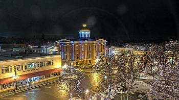 Weather camera view of City of Woodstock.