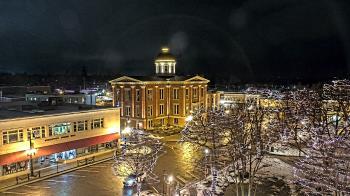 Weather camera view of City of Woodstock.