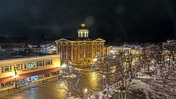 Weather camera view of City of Woodstock.