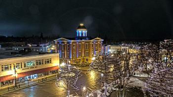 Weather camera view of City of Woodstock.