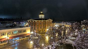 Weather camera view of City of Woodstock.