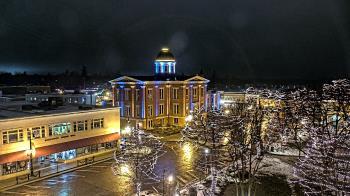 Weather camera view of City of Woodstock.