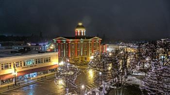 Weather camera view of City of Woodstock.