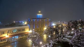 Weather camera view of City of Woodstock.