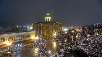 Weather camera view of City of Woodstock.