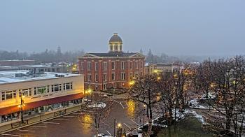 Weather camera view of City of Woodstock.