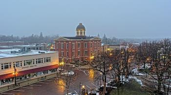 Weather camera view of City of Woodstock.