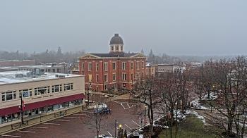 Weather camera view of City of Woodstock.