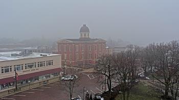 Weather camera view of City of Woodstock.