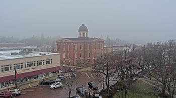 Weather camera view of City of Woodstock.