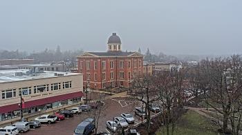 Weather camera view of City of Woodstock.
