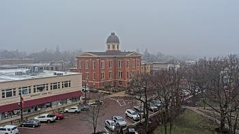 Weather camera view of City of Woodstock.