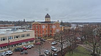 Weather camera view of City of Woodstock.