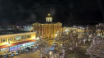 Weather camera view of City of Woodstock.