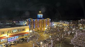 Weather camera view of City of Woodstock.