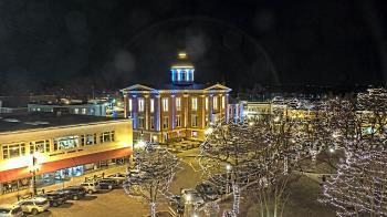 Weather camera view of City of Woodstock.