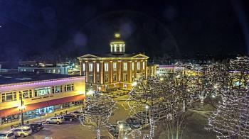 Weather camera view of City of Woodstock.