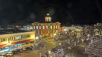 Weather camera view of City of Woodstock.