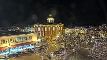 Weather camera view of City of Woodstock.