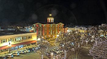 Weather camera view of City of Woodstock.