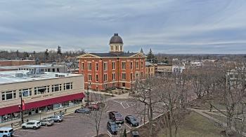Weather camera view of City of Woodstock.