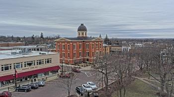 Weather camera view of City of Woodstock.