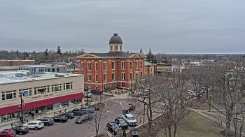 Weather camera view of City of Woodstock.