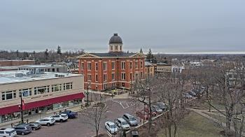 Weather camera view of City of Woodstock.