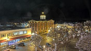 Weather camera view of City of Woodstock.