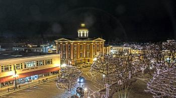 Weather camera view of City of Woodstock.