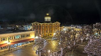 Weather camera view of City of Woodstock.