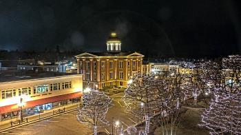 Weather camera view of City of Woodstock.