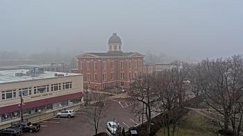 Weather camera view of City of Woodstock.