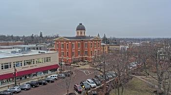 Weather camera view of City of Woodstock.