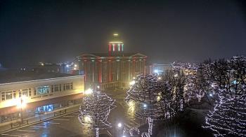 Weather camera view of City of Woodstock.