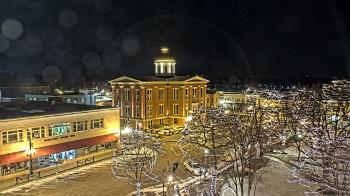 Weather camera view of City of Woodstock.