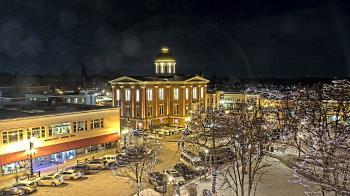 Weather camera view of City of Woodstock.