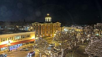 Weather camera view of City of Woodstock.