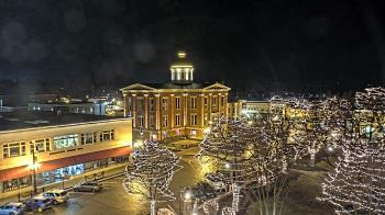 Weather camera view of City of Woodstock.