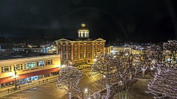 Weather camera view of City of Woodstock.