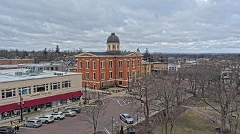 Weather camera view of City of Woodstock.
