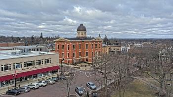 Weather camera view of City of Woodstock.