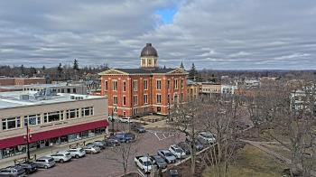 Weather camera view of City of Woodstock.