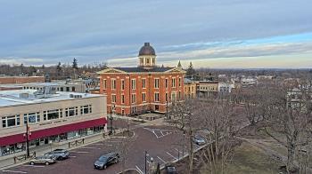 Weather camera view of City of Woodstock.