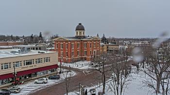 Weather camera view of City of Woodstock.