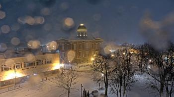 Weather camera view of City of Woodstock.