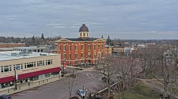 Weather camera view of City of Woodstock.