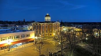 Weather camera view of City of Woodstock.