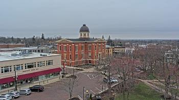 Weather camera view of City of Woodstock.